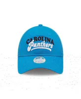 Women's New Era Blue Carolina Panthers Team Trucker 9FORTY Snapback Hat