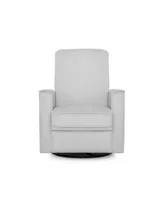 Evolur Raleigh Upholstered Plush Seating Glider Swivel, Recliner, Glider For Nursery