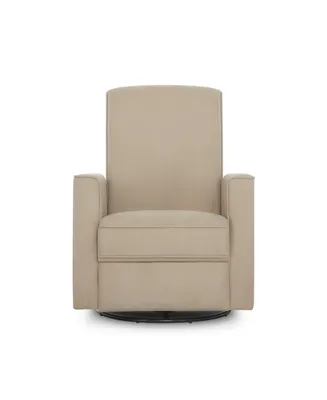 Evolur Raleigh Upholstered Plush Seating Glider Swivel, Recliner, For Nursery