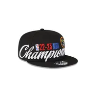 Men's New Era Black Denver Nuggets 2023 Nba Finals Champions Locker Room 9FIFTY Snapback Hat