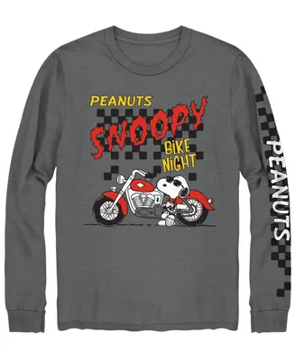 Hybrid Men's Peanuts Snoopy Long Sleeve T-shirt