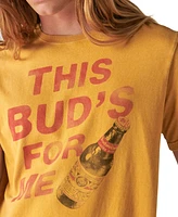 Lucky Brand Men's Bud's For Me Short Sleeve T-shirt