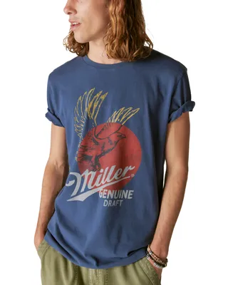 Lucky Brand Men's Miller Eagle Short Sleeves T-shirt