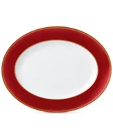 Wedgwood Renaissance Red Oval Platter