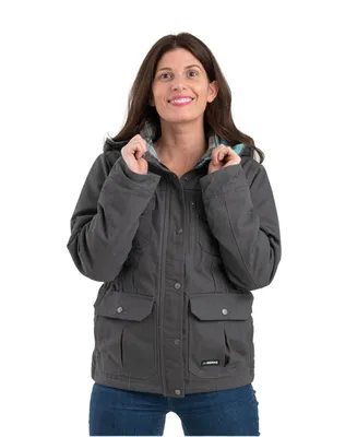 Berne Women's Long Softstone Duck Barn Coat