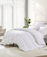Royal Luxe All Season Warmth White Goose Feather and Down Fiber Comforter, Twin, Created for Macy's