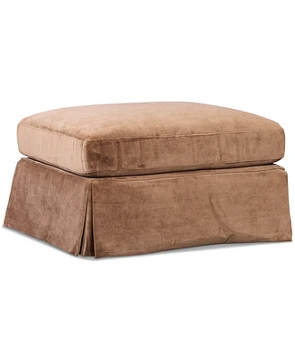 Harnsey 32" Fabric Ottoman, Created for Macy's