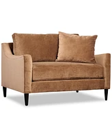 Iliza 50" Fabric Cuddle Chair, Created for Macy's