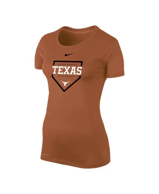 Men's Nike Texas Orange Longhorns Baseball Home Plate Performance T-shirt