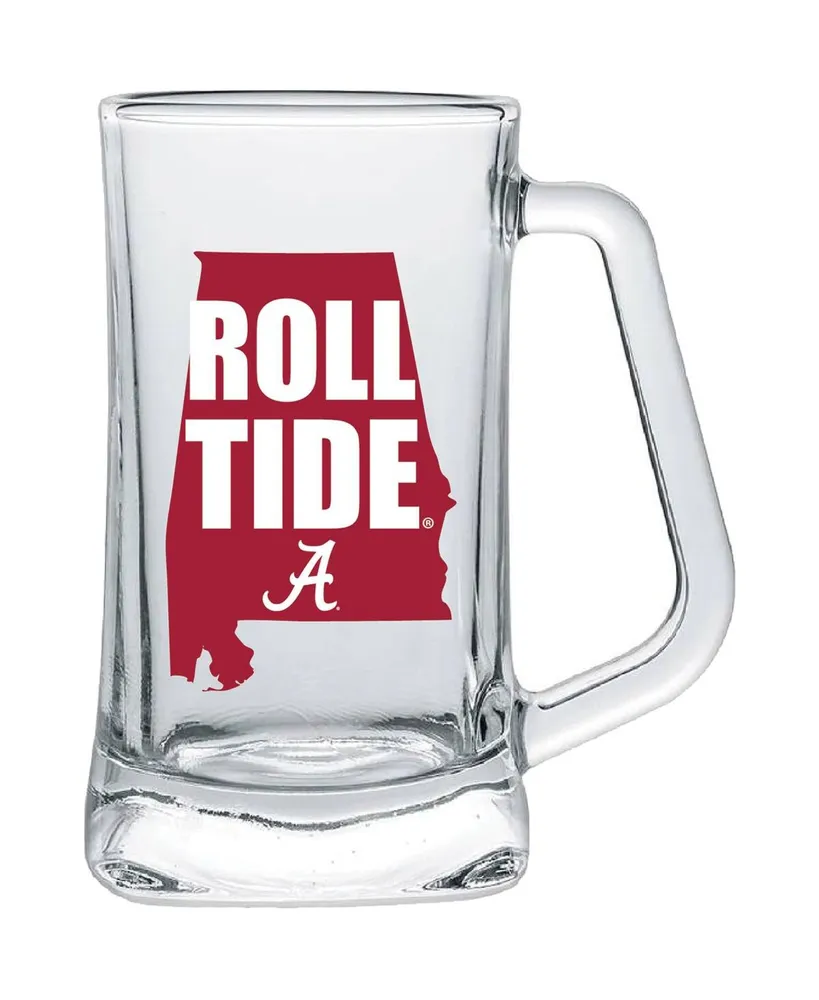 Alabama Crimson Tide 15 Oz Hometown Glass Tankard