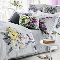 Designers Guild Caprifoglio Argento King Duvet Cover