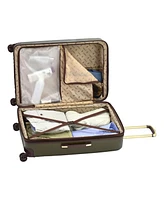 London Fog Brentwood Iii 20" Expandable Spinner Carry-On Hardside, Created for Macy's