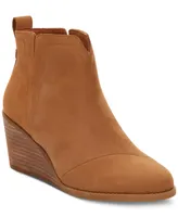 Toms Women's Clare Slip On Wedge Booties