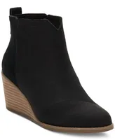 Toms Women's Clare Slip On Wedge Booties