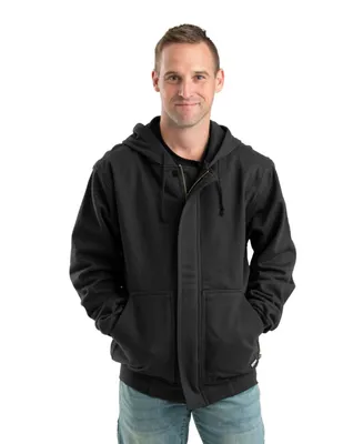 Men's Tall Flame Resistant Zippered Front Nfpa 2112 Hooded Sweatshirt