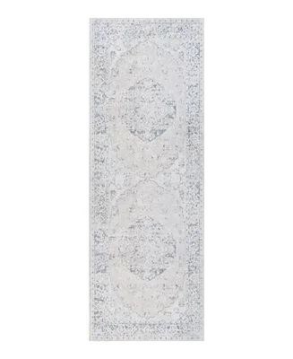 Livabliss Lillian Machine Washable LLL2310 2'7" x 7'3" Runner Area Rug