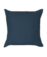 Bokser Home 26" x French Linen Euro Pillow with removable Sham