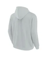 Men's and Women's Fanatics Signature Gray Miami Dolphins Super Soft Fleece Pullover Hoodie