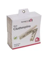 Clothespins Birch Set of 96