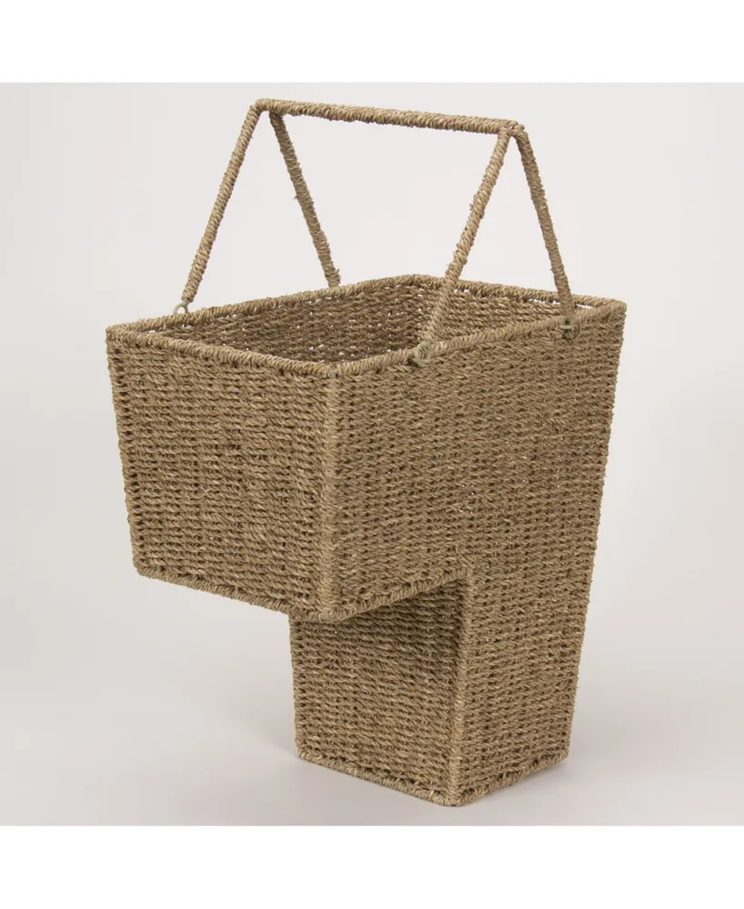 Stairstep Basket Seagrass