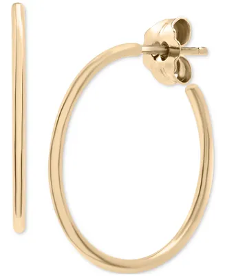 Audrey by Aurate Polished Tube Small Hoop Earrings in Gold Vermeil, Created for Macy's