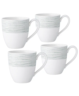 Noritake Hammock Mugs, Set of 4