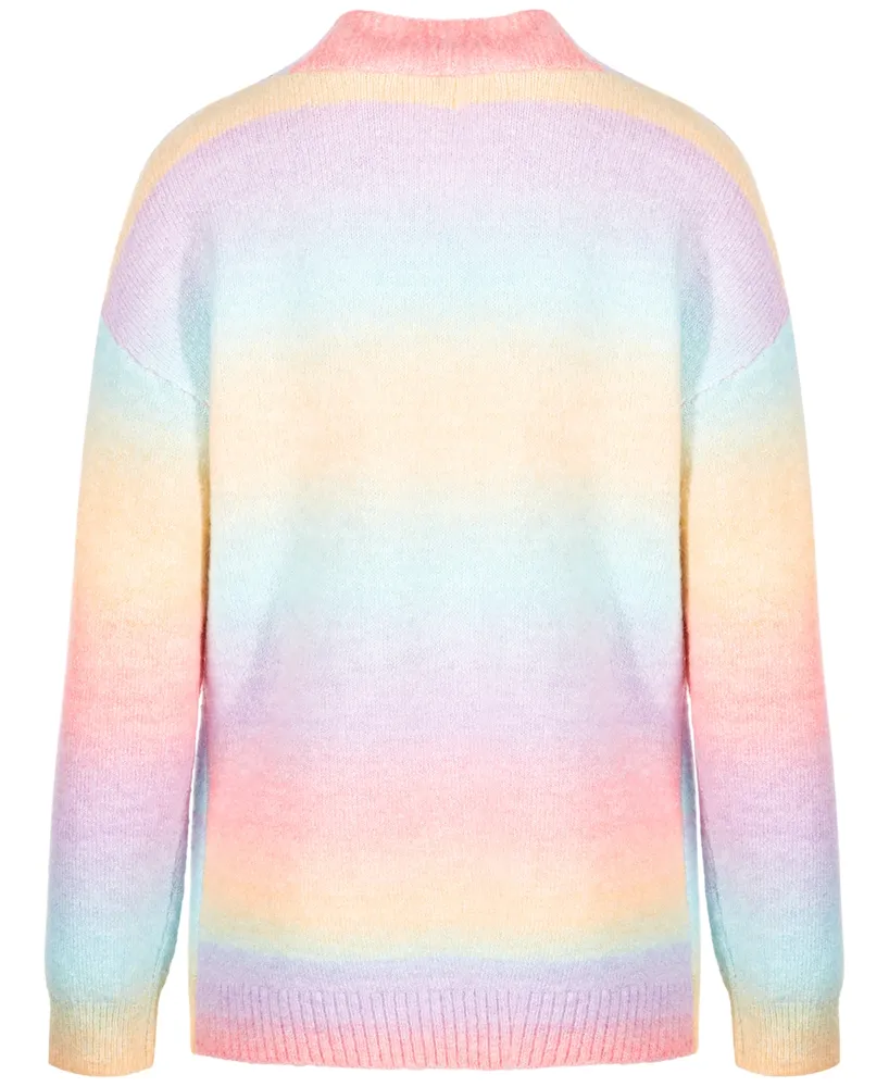Epic Threads Toddler & Little Girls Rainbow Long Cardigan, Created for Macy's