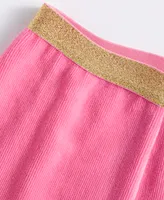 Epic Threads Big Girls Ribbed Velour Leggings, Created for Macy's
