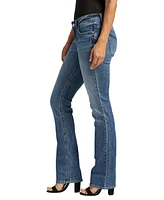 Silver Jeans Co. Women's Britt Low Rise Slim Bootcut Jeans