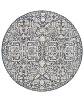 Amber Lewis x Loloi Zuma Zum- 3' Round Area Rug