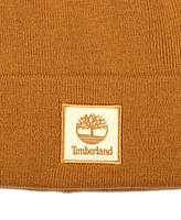 Timberland Women's Classic Tonal Patch Cuffed Beanie