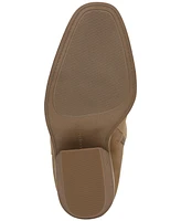 Lucky Brand Women's Mekinna Lace-Up Stacked-Heel Dress Boots