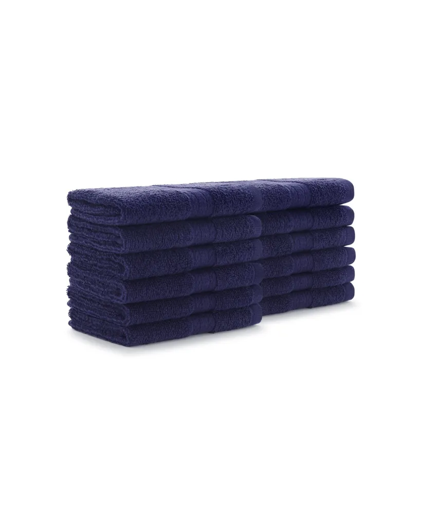 Ring Spun Cotton Bath Towels (6 Pack), 25x52, Color Options, Soft Bathroom  Towel