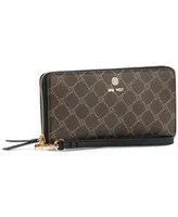 Nine West Women's Linnette Zip Around Wristlet Wallet