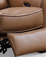 Berry Leather Power Recliner