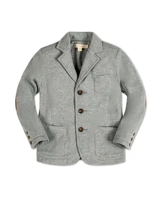 Hope & Henry Boys' Fleece Suit Blazer, Infant