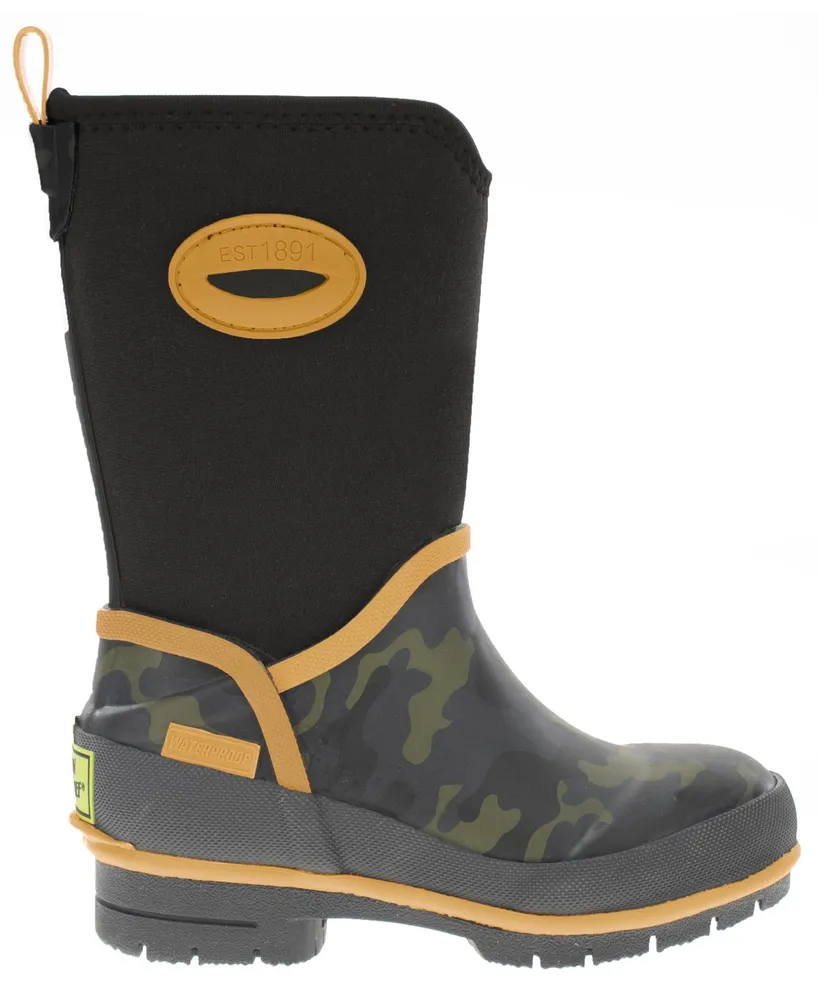Western Chief Little Boys Kids|Toddler Camo Insulated Neoprene Rain Boot