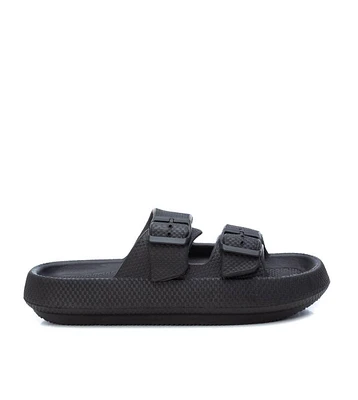 Xti Men's Double Buckle Slides By