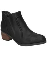 Bella Vita Women's Kenzie Block Heel Booties