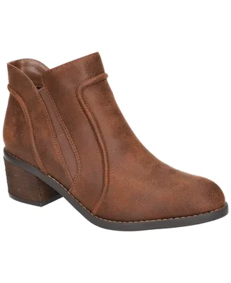 Bella Vita Women's Kenzie Block Heel Booties
