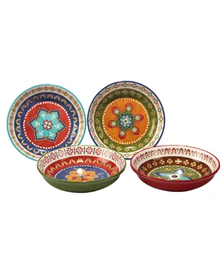 Certified International Monterrey 4-Pc. Soup/Pasta Bowl