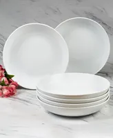 Certified International Bianca Dinner Bowls Set of 6