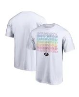 Men's Fanatics White Georgia Bulldogs City Pride T-shirt