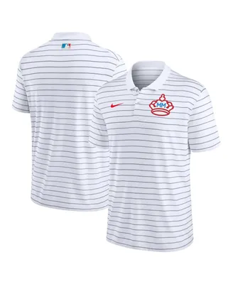 Men's Nike White Miami Marlins City Connect Victory Performance Polo Shirt