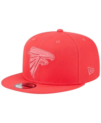 Men's New Era Red Atlanta Falcons Color Pack Brights 9FIFTY Snapback Hat