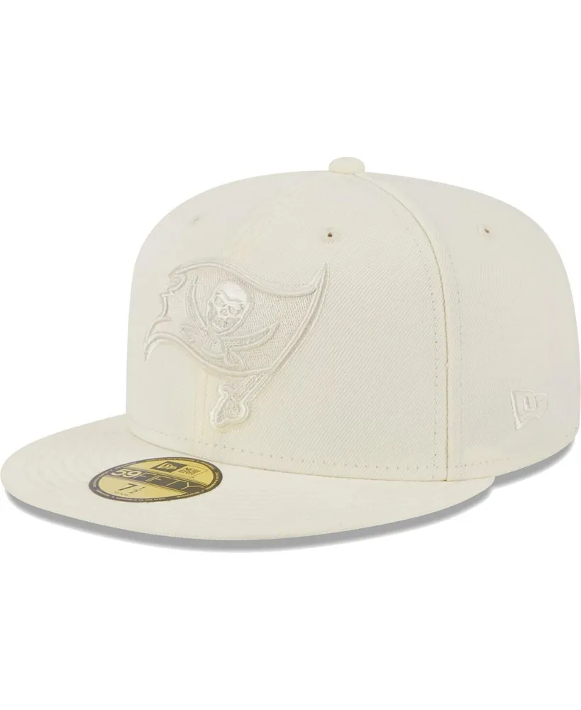 Men's New Era Cream Tampa Bay Buccaneers Color Pack 59FIFTY Fitted Hat