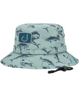 Men's Avid Gray Baja Boonie AVIDry Bucket Hat