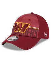 Men's New Era Burgundy Washington Commanders 2023 Nfl Training Camp 9FORTY Adjustable Hat