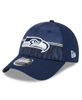 Men's New Era Navy Seattle Seahawks 2023 Nfl Training Camp 9FORTY Adjustable Hat