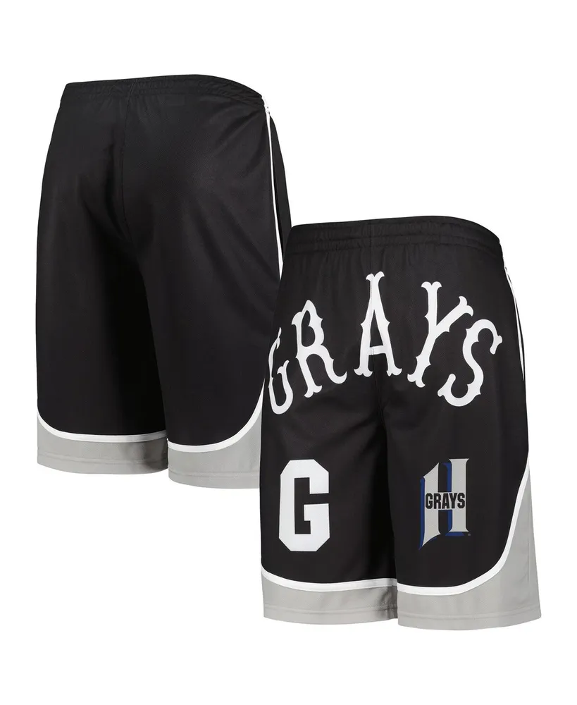 Men's Stitches Black Homestead Grays Shorts